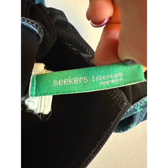 Seekers Essentials Australia Women's 18 Beach Floral Resort One Piece Swimsuit - Picture 7 of 12